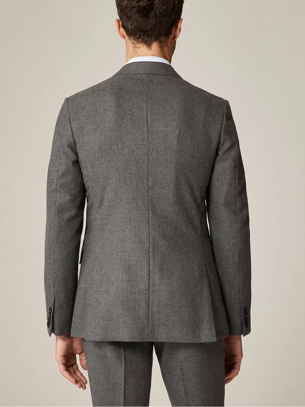 J. CREW Ludlow Slim-fit suit jacket in English cotton-wool blend Charcoal 38 R